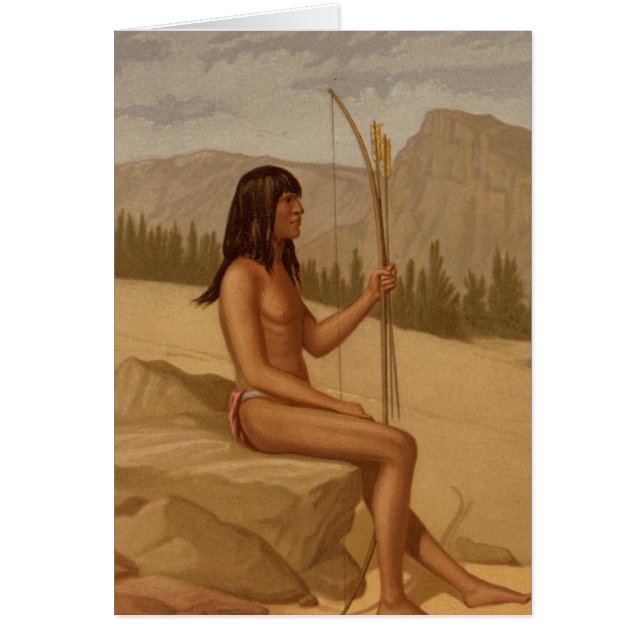 Maimun, een Mohave Indian (Voorkant)