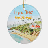 Main Beach Laguna Beach California Keramisch Ornament (Links)