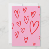 Main Catch Lobster Doodles Bridal Shower Kaart (Achterkant)