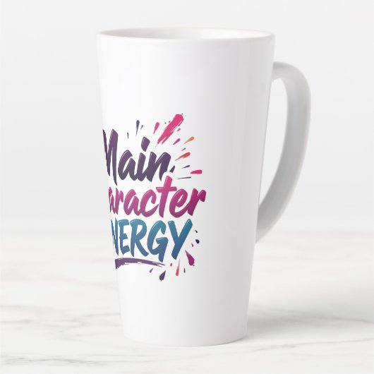 Main Character Energy Coffee Mug – Empowerment Latte Mok (Rechterhoek)