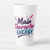 Main Character Energy Coffee Mug – Empowerment  Latte Mok (Voorkant)