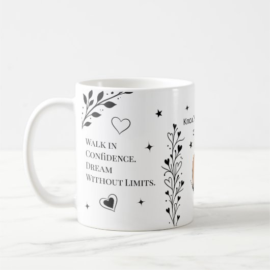 Main Character Energy Motivational  Coffee Mug Koffiemok (Links)