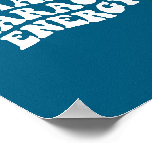 Main-character Energy Quote  Poster (Hoek)