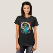 Main Coon Kat Aardags Knuffel Liefde Eigenaar Plan T-shirt (Voorkant volledig)