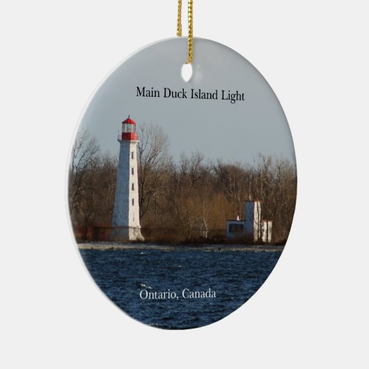 Main Duck Island Light ornament (Rechts)