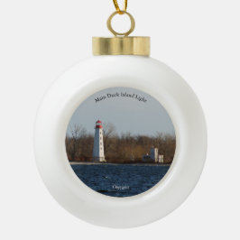 Main Duck Island Light ornament