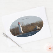 Main Duck Island Light sticker (Envelop)