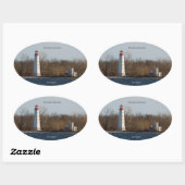 Main Duck Island Light sticker (Vel)