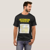 Main Event Yeet Drievoudige Hashbrowns Gestrooid E T-shirt (Voorkant volledig)