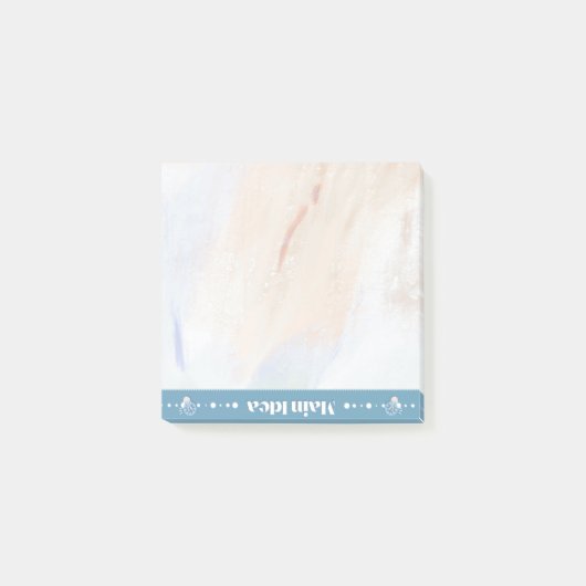 Main Idea Acrylic Reading Post-It Note (Voorkant)