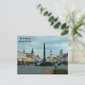 Main Square - Banska Bistrica Briefkaart (Staand voorkant)