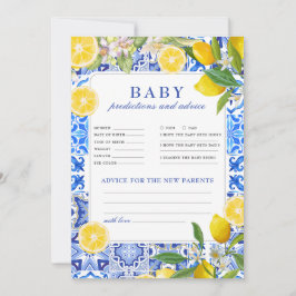 Main Squeeze Baby Shower Voorspellingen Advies spe