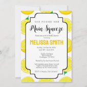 Main Squeeze Bridal Shower Invitation Sjabloon Kaart (Voorkant)