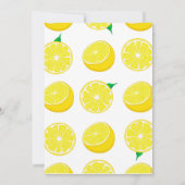 Main Squeeze Bridal Shower Invitation Sjabloon Kaart (Achterkant)