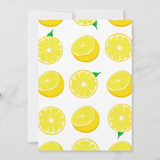 Main Squeeze Bridal Shower Invitation Sjabloon Kaart (Achterkant)