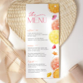 Main Squeeze Bright Citrus Vrijgezellenfeest Menu