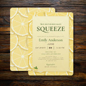 Main Squeeze Bruidsuitnodiging | Lemon Italian Ama Kaart