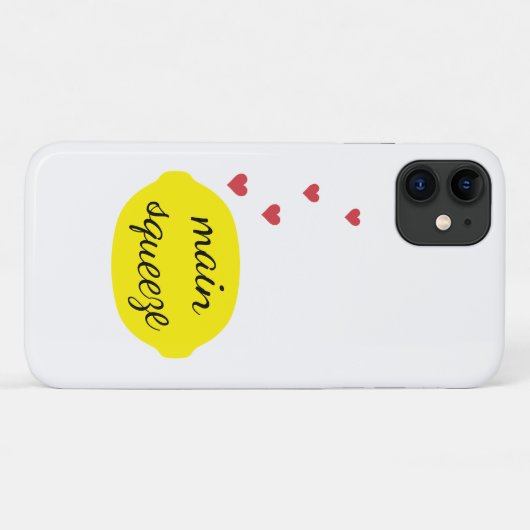 Main Squeeze Case-Mate iPhone Case (Achterkant (horizontaal))