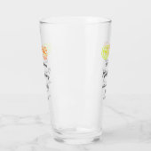 Main Squeeze citroen bruiloft naam toevoegen d Glas (Links)