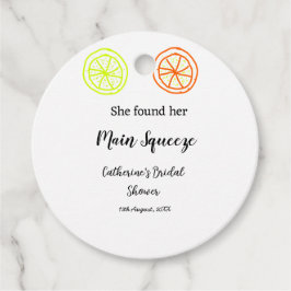 Main Squeeze citroen citrus vrijgezellenfeest add  Bedankjes Labels