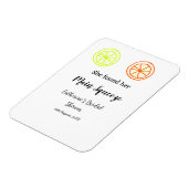 Main Squeeze citroen citrus vrijgezellenfeest add  Magneet (Linkerzijde)