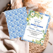 Main Squeeze Citroen en Marokkaanse tegel Bruidsme Save The Date