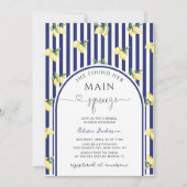 Main Squeeze Citroen Vrijgezellenfeest QR Code Kaart (Voorkant)