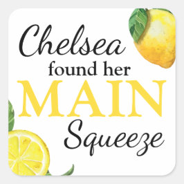 Main Squeeze Citroen Vrijgezellenfeest Sticker