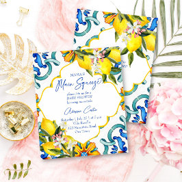 Main squeeze citroenen baby shower budget uitnodig