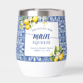 Main Squeeze Citroenen & Blauw Mediterraan (Achterkant)