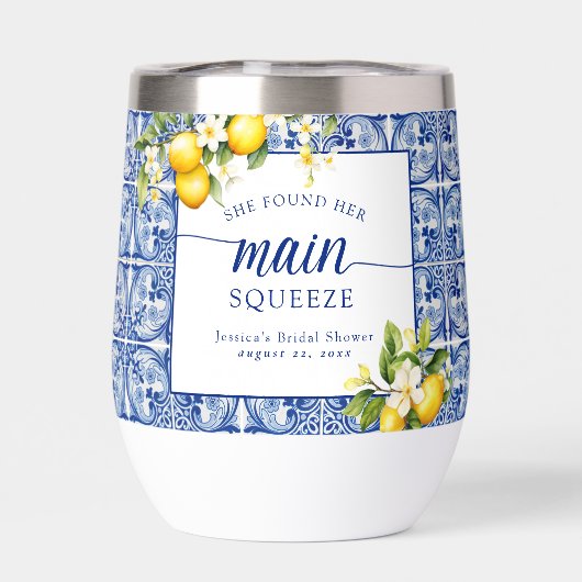 Main Squeeze Citroenen & Blauw Mediterraan (Achterkant)