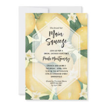 Main Squeeze Citroenen en groen Vrijgezellenfeest