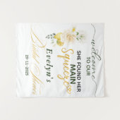 Main Squeeze Citroenen Roos Vrijgezellenfeest Acht Wandkleed (Voorkant (horizontaal))