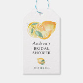 Main Squeeze | Citrus | Bruiloft met citroenen  Cadeaulabel (Voorkant)