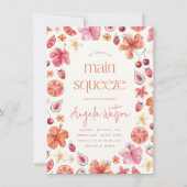 Main Squeeze Citrus Bruiloftsfeest Kaart (Voorkant)