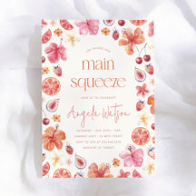Main Squeeze Citrus Bruiloftsfeest