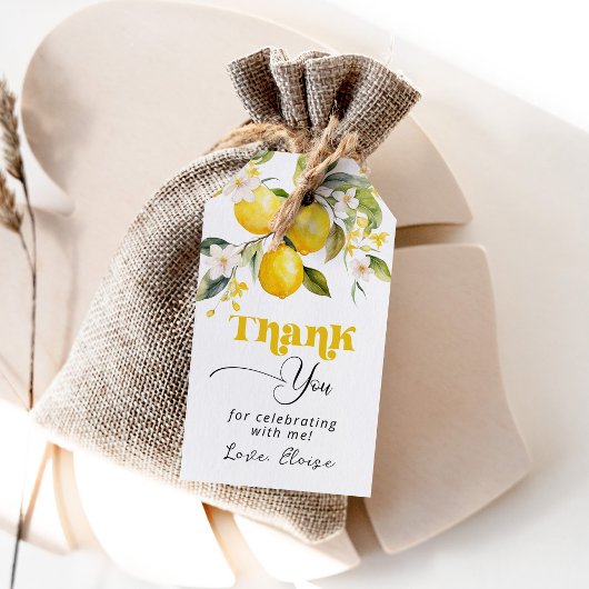 Main squeeze citrus citroen verjaardag dank u cadeaulabel