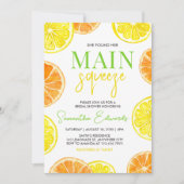 Main Squeeze Citrus Citrus Sinaasappel Vrijgezelle Kaart (Voorkant)