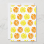 Main Squeeze Citrus Citrus Sinaasappel Vrijgezelle Kaart (Achterkant)