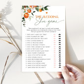 Main squeeze citrus De bruiloft schoen spel