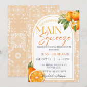 Main Squeeze Citrus Sinaasappel Zomer Vrijgezellen Kaart (Voorkant / Achterkant)