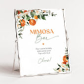 Main squeeze citrus sinaasappels Mimosa bar Poster