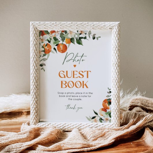 Main squeeze citrus vrijgezellenfeest Foto Gastenb Poster