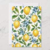  Main Squeeze citrus vrijgezellenfeest Kaart (Achterkant)