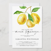 Main Squeeze Citrus Vrijgezellenfeest Kaart (Voorkant)