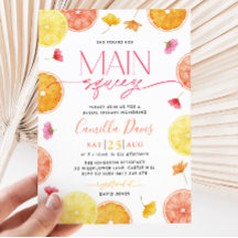 Main Squeeze Citrus Vrijgezellenfeest Lemon Bright