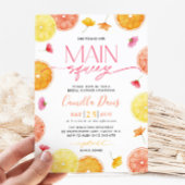 Main Squeeze Citrus Vrijgezellenfeest Lemon Bright Kaart