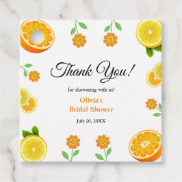 Main Squeeze Citrus Zomer Bruiloft Lemon Bruidsfee Bedankjes Labels