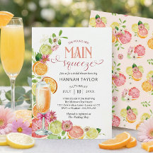 Main Squeeze Citrus Zomer Bruiloftsborrel