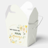 Main Squeeze Elegante Citroen Bloemige Bruidschaps Bedankdoosjes (Geopend)